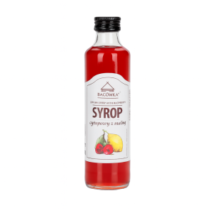 BACÓWKA Syrop cytrynowy z maliną 250ml - Studio Zielarskie