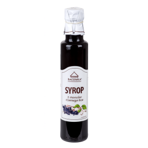 BACÓWKA Syrop z owoców czarnego bzu 315g - Studio Zielarskie