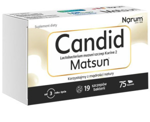 Narum Candid Matsun 75 kapsułek - Studio Zielarskie