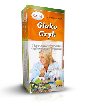 MIR-LEK Gluko-gryk 60 saszetek - Studio Zielarskie