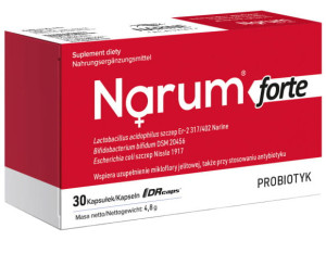 PROMOCJA. Narum Forte 30 kapsułek - Studio Zielarskie