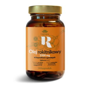 VIRDE Olej rokitnikowy 1200 mg 90 kapsułek - Studio Zielarskie