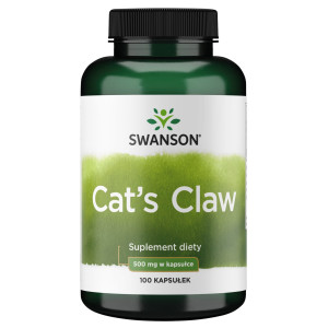 SWANSON Cat'sClaw (Koci Pazur) 500mg 100 kapsułek - Studio Zielarskie