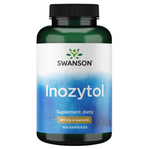SWANSON Inozytol 650mg 100 kapsułek - Studio Zielarskie