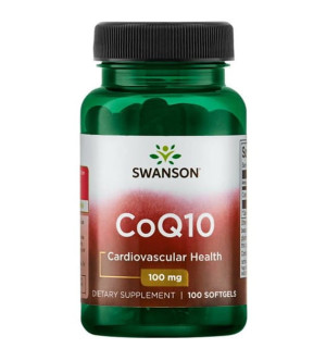 Swanson Koenzym Q10 100 mg 100 kapsułek - Studio Zielarskie
