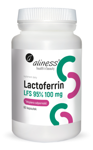 ALINESS Lactoferrin LFS 60 kapsułek - Studio Zielarskie