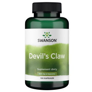 SWANSON Devil's Claw (czarci pazur) 500mg 100 kapsułek - Studio Zielarskie
