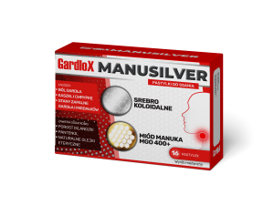 Gardlox Manusilver 16 pastylek do ssania - Studio Zielarskie