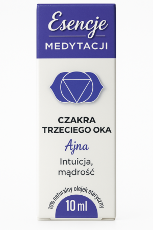 Olejek eteryczny Czakra TRZECIEGO OKA 10 ml - Studio Zielarskie