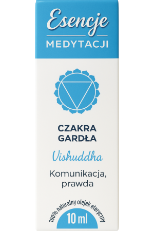 Olejek eteryczny Czakra GARDŁA 10ml - Studio Zielarskie