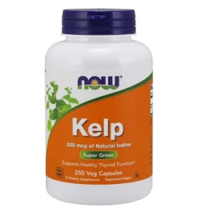 Now Foods Kelp - 325mcg naturalnego jodu 250 kapsułek - Studio Zielarskie