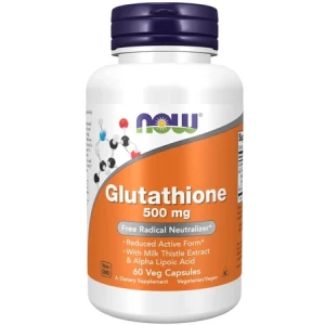Now Foods Glutathione (glutation) 250 mg 60 kapsułek - Studio Zielarskie