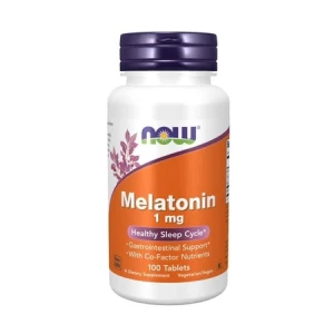 Now Foods Melatonin 1 mg 100 tabletek - Studio Zielarskie