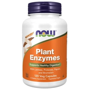 Now Foods Plant Enzymes (enzymy) 120 kapsułek - Studio Zielarskie