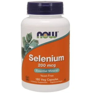 Now Foods Selenium 200mcg 180 kapsułek - Studio Zielarskie