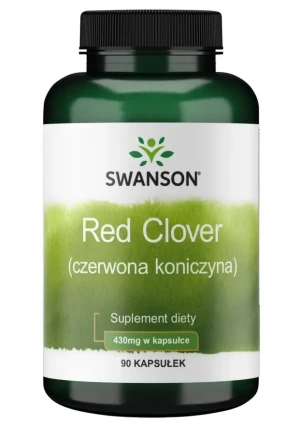 SWANSON Red Clover (Czerwona koniczyna) 90 kapsułek - Studio Zielarskie