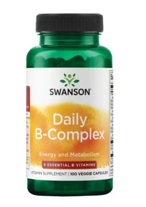 SWANSON Daily B-Complex 100 kapsułek - Studio Zielarskie