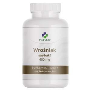 MEDFUTURE Wrośniak 400mg 60 kapsułek - Studio Zielarskie