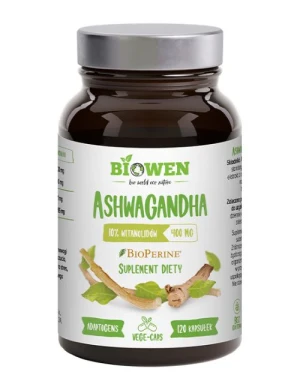 BIOWEN Ashwagandha 120 kapsułek - Studio Zielarskie