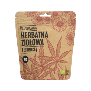 COSMA Full Spectrum Herbatka konopna z echinaceą BIO 40g - Studio Zielarskie