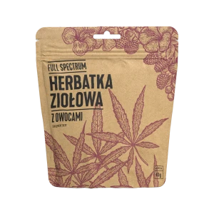 COSMA Full Spectrum Herbatka Konopna z owocami 40g - Studio Zielarskie
