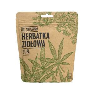 COSMA Full Spectrum Herbatka konopna z lipą 40g - Studio Zielarskie