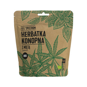 COSMA Herbatka konopna z miętą BIO 40 g - Studio Zielarskie