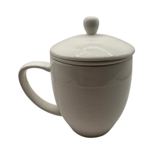 Kubek z zaparzaczem Diamond Porcelana DUO - Studio Zielarskie