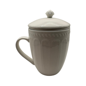 Kubek z zaparzaczem Twilight Porcelana DUO - Studio Zielarskie