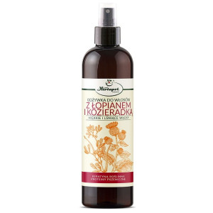 Herbapol Kraków Odżywka do włosów z łopianem i kozieradką 250ml - Studio Zielarskie