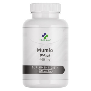 MedFuture Mumio (ekstrakt shilajit) 400mg 60 kapsułek - Studio Zielarskie