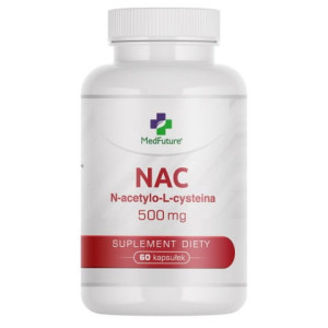 Medfuture NAC N-acetyl-L-cysteine 60 kapsułek - Studio Zielarskie