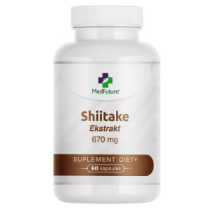 Medfuture Shiitake grzybek 60 kapsułek - Studio Zielarskie