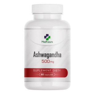 Medfuture Ashwagandha 60 kapsułek - Studio Zielarskie