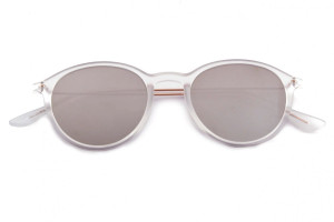 Okulary przeciwsłoneczne Lenonki HM-1613 transparentne lustrzane