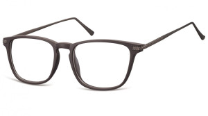 Okulary oprawki korekcyjne Nerdy zerówki Sunoptic CP144C ciemnobrązowe