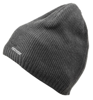 Męska Zimowa Czapka Grafitowa z polarem - L/XL EXTREME ST-556B