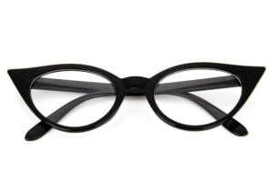 Okulary Damskie Kocie Oczy Zerówki STEC-08