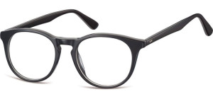 Okrągłe okulary oprawki zerowki korekcyjne Sunoptic AC45A