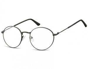 Lenonki okrągłe Okulary oprawki optyczne 919F czarne