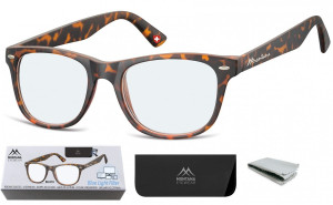 Okulary z filtrem do Komputera i Czytania moc: +2,50 Plusy z Antyrefleksem Montana BLFBOX67A