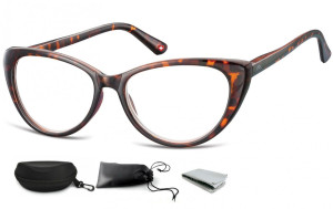Plusy damskie Okulary Do Czytania Kocie MR64A moc: +2