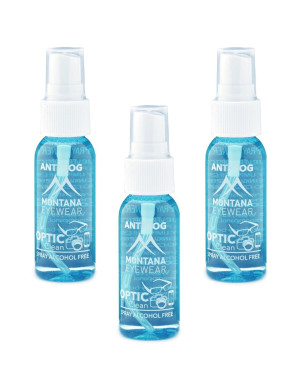3x Płyn ANTI-FOG przeciw parowaniu soczewek w okularach 30ml PDSP30-AF