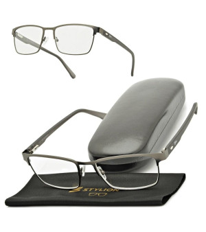 Plusy +2.25 Męskie okulary do czytania korekcyjne ST330