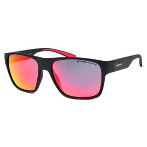 Okulary przeciwsłoneczne polaryzacyjne Arctica S-349A black/red