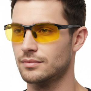 Rozjaśniające okulary do Jazdy Nocą dla kierowców Polaryzacyjne HD EST-612Y-1