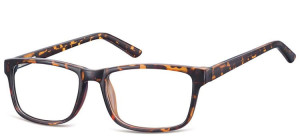 Okulary Zerówki klasyczne oprawki Sunoptic CP155A panterka