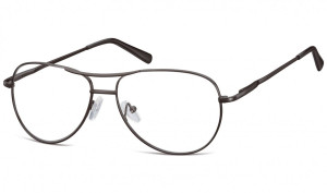 Zerowki Aviator Okulary oprawki metalowe korekcyjne 699D