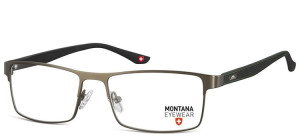 Okulary oprawki korekcyjne metalowe pełne MM611E oliwkowe