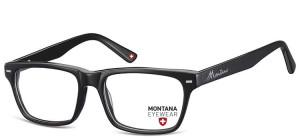 Okulary oprawki optyczne, korekcyjne Montana MA73 nerdy czarne
